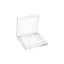 Rongyi Cosmetics Single-Pan Square Fully-Transparent ABS Powder Compact