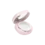 Rongyi Cosmetics Single-Pan Squircle ABS Cushion Compact with Mirror, Round Wells, Applicator Well & Push Button Closure