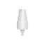 ZJ Pack 24-410 PP Slim Serum & Treatment Pump, 0.48cc Dosage with External Spring & Clear Flush Overcap