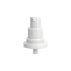 ZJ Pack 20-410 PP Slim Serum Pump with Clear Overcap, 0.23cc Dosage with External Spring