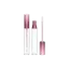Sambound New Material Technology 0.23oz / 6.8ml Thick Wall PETG Cylinder Lip Gloss Tube with Custom Metallic Collar, ABS Cap & Flocked Doe Foot Applicator
