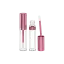 Sambound New Material Technology 0.27oz / 8.1ml Thick-Wall PETG Cylinder Lip Gloss Tube with Custom Accent Band, ABS Cap & Customizable Wand Applicator