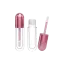 Sambound New Material Technology 0.27oz / 8.1ml Thick-Wall PETG Round Pill-Shaped Lip Gloss Tube with ABS Cap & Customizable Doe-Foot Applicator