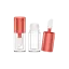 Sambound New Material Technology 0.26oz / 7.7ml Thick-Wall PETG Squat Cylinder Lip Gloss Tube with ABS Cap & Jumbo Chubby Doe Foot Applicator
