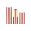 Sambound New Material Technology 3.8g ABS Cylinder Lipstick with 12.1mm PP Bullet Cup, Rose Gold Metallic Band Accent & Magnetic Snap