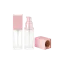 Sambound New Material Technology 1oz / 33ml PETG Square Cosmetic Bottle with Serum Pump & Square Overcap