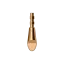 Sambound New Material Technology 2.5mm Stem Straight Scoop Zamac Cosmetic Applicator for Lip Gloss & Concealer