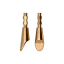 Sambound New Material Technology 2.5mm Stem Straight Scoop Zamac Cosmetic Applicator for Lip Gloss & Concealer