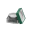 Sambound New Material Technology 1.35oz / 40ml AS Plastic Square Loose Powder Sifter Jar with Flush Square Cap