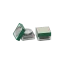 Sambound New Material Technology 2.1oz / 61ml AS Square Loose Powder Mesh Sifter Jar with Flush Square Cap & Flat Integrated Sealing Disc