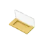 Sambound New Material Technology 10.4g Single-Pan Rectangular ABS & AS Powder Compact with Fully Transparent Lid
