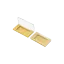 Sambound New Material Technology 10.4g Single-Pan Rectangular ABS & AS Powder Compact with Fully Transparent Lid