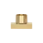Sambound New Material Technology Luxury Heavy Weight T-Shaped Zamac Perfume Bottle Cap with Rectangular Block, Overcap for Pumps & Sprayers