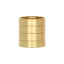 Sambound New Material Technology Grooved Cylinder Zamac Perfume Bottle Cap & Overcap for Pumps & Sprayers