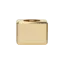 Sambound New Material Technology Luxury Heavy Weight Beveled Block Zamac Perfume Bottle Cap & Overcap for Pumps & Sprayers