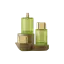 Sambound New Material Technology 0.10oz / 3ml Thick-Wall PETG Cylinder Lip Gloss Tube with ABS Cap & Customizable Wand Applicator