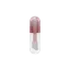 Sambound New Material Technology 0.30oz / 9ml Thick-Wall PETG Round Pill-Shaped Lip Gloss Tube with Domed ABS Cap & Jumbo Chubby Doe Foot Applicator