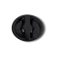 MIRON Violetglass 46.5mm Black A-PET Sealing Disc