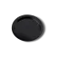 MIRON Violetglass 45.8mm Black A-PET Plastic Round Sealing Disc