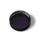 MIRON Violetglass 53-400 Black SAN Lid with Non-Glued Violet Inlay