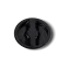 MIRON Violetglass 36.4mm Black A-PET Sealing Disc (Sirius 15)