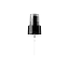 MIRON Violetglass 24-410 Black PP Fine Mist Sprayer with Clear Overcap, 0.19cc Dosage