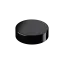 MIRON Violetglass 38mm Black PP Screw Cap with Violet Inlay