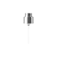 MIRON Violetglass 18-400 Silver Aluminum Fine Mist Sprayer, 0.07cc Dosage