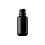 MIRON Violetglass 0.51oz / 15ml 18-DIN Violet Glass Round Essential Oil Dropper Bottle