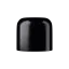 MIRON Violetglass 18-DIN Black Urea Dropper Cap, 3mm
