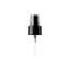 MIRON Violetglass 24-410 Black PP Slim Serum/Treatment Pump, 0.19cc Dosage