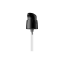 MIRON Violetglass 18-400 Black PP Slim Serum/Treatment Pump, 0.15cc Dosage