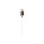 MIRON Violetglass 18-400 Black PP Slim Serum/Treatment Pump, 0.15cc Dosage with Gold Metallic Collar & Twist Lock