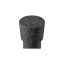 MIRON Violetglass 27.5mm Black Synthetic Tapered Stopper Plug