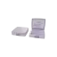 Anhui Jusu High Tech Industrial Co., Ltd 4g 3-Pan Square ABS Powder Compact with Mixed Wells, Mirror, Applicator Well & Integrated Mixing Well