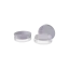 Anhui Jusu High Tech Industrial Co., Ltd 10g ABS Round Loose Powder Sifter Jar with Flush Low-Profile Cap