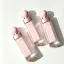 LISSON Packaging 4.1oz / 120ml Pink Glass Lotion Pump Bottle with Ball Overcap