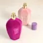 LISSON Packaging 3.4oz / 100ml Tapered Glass Perfume Bottle with Flocked Finish and Electroplated Spray Pump