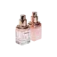 LISSON Packaging 0.5oz / 15ml Square Glass Pump Bottle with Diamond-Cut Collar and PP Serum Pump