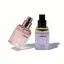 LISSON Packaging 0.5oz / 15ml Square Glass Pump Bottle with Diamond-Cut Collar and PP Serum Pump