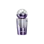 LISSON Packaging 1.4oz / 40ml Glass Lotion Pump Bottle with Pearl-Finish Cap