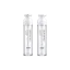Queens Packaging Co., ltd.  0.51oz / 15ml Refillable AS Slim Cylinder Double-Wall Airless Pump Bottle with Twist Lock Pump & PP Inner Bottle, 0.22cc Dosage