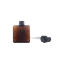 Queens Packaging Co., ltd.  8.1oz / 240ml Glass-Like PETG Cube Cleanser Pump Bottle with Lock-Down PP Pump