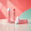 Queens Packaging Co., ltd.  4.1oz / 120ml PET Cylinder Cosmetic Bottle with PE Orifice Reducer & Domed ABS Cap