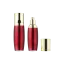 Queens Packaging Co., ltd.  1.7oz / 50ml Acrylic Oblong Airless Pump Bottle with Metallized Overcap, PP Inner Bottle & Aluminum Pump