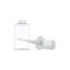 Queens Packaging Co., ltd.  16.9oz / 500ml Clear PET Bevel Cleanser Pump Bottle with Twist Lock PP Pump