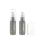 Queens Packaging Co., ltd.  1oz / 30ml Clear PET Round Pump Bottle with Clear PCTA Overcap