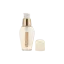 Queens Packaging Co., ltd.  1.4oz / 40ml Clear PET Inverse Teardrop Pump Bottle with Clear Overcap & Aluminum Pump Collar