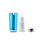 Queens Packaging Co., ltd.  0.51oz / 15ml Acrylic Double-Wall Cylinder Pump Bottle with Integrated Recessed ABS Pump & PP Inner Bottle