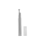 Queens Packaging Co., ltd.  0.34oz / 10ml PP Slim Cylinder Airless Pump Bottle with Massage Applicator & Clear Overcap, 0.15cc Dosage